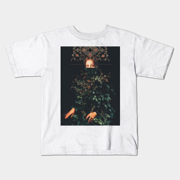 Patience II Kids T-Shirt by FrankMoth